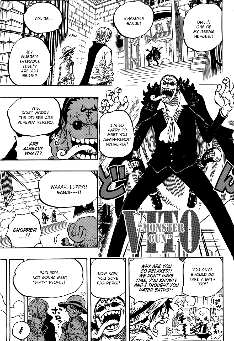 One Piece, Chapter 858 image 09